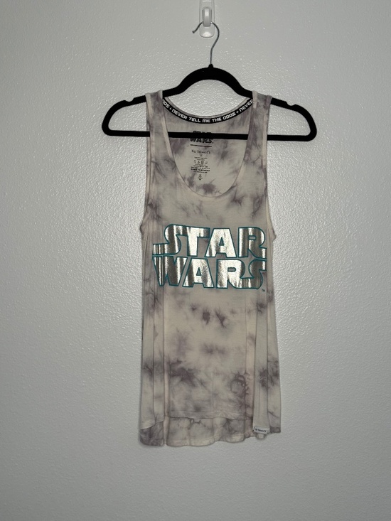 Her Universe Tops - Her Universe Star Wars Cloud Wash Tie Dye Tank Top Women’s XS Metallic Logo